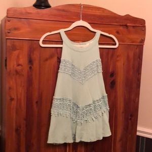 Sage green Miami top